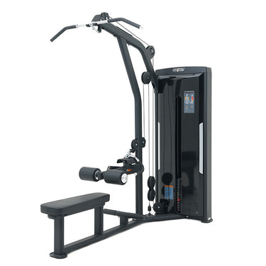 Insight Fitness Lat Pull Down and Mid Row - SA026 with bench on a white background
